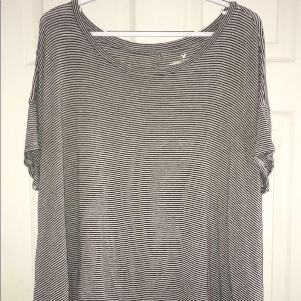 American Eagle Striped T-Shirt